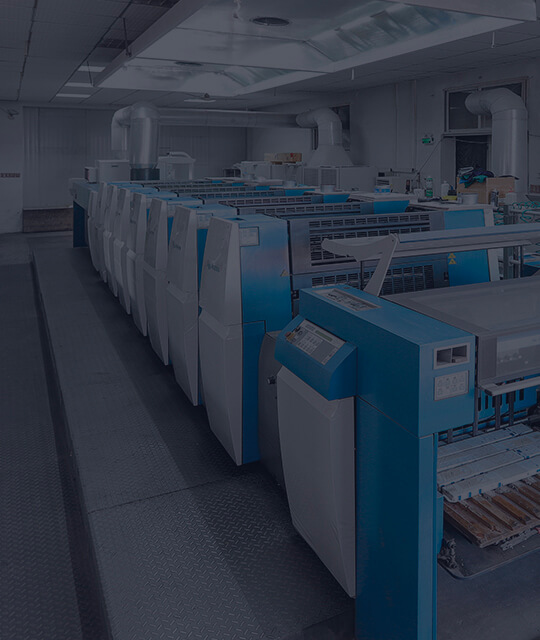 Kinghorn's KBA printing workshop